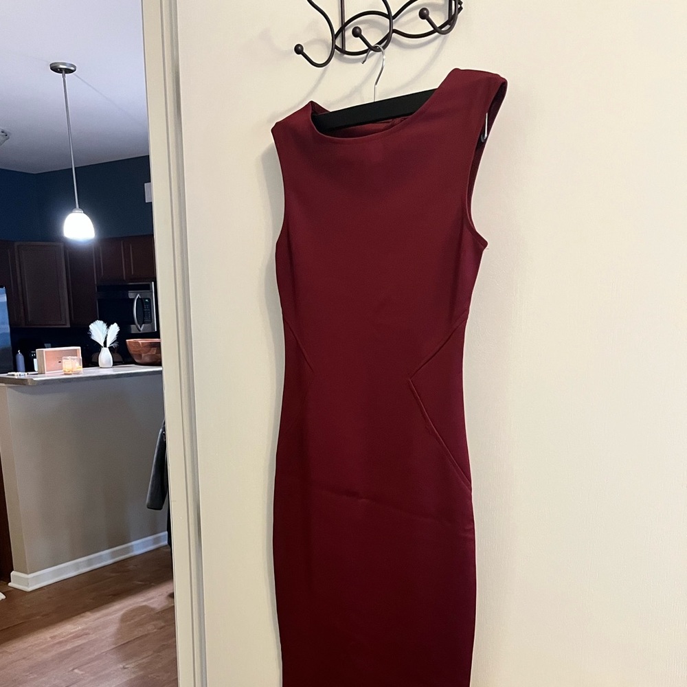 ♥️♥️ Midi burgundy dress from SuiteBlanco ♥️♥️